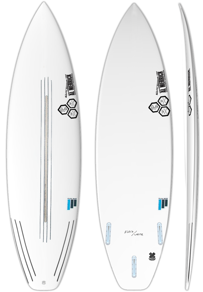 Channel Islands Black & White FlexBar – Barron Surfboards Channel Islands Black & White FlexBar – Barron Surfboards